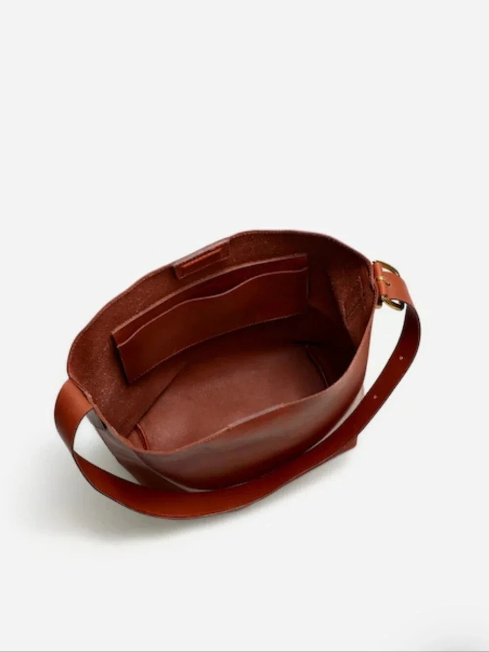 Madewell, The Essential Bucket Tote, Cinnamon,  NWT